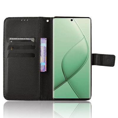 Pentru TECNO Spark 20 Pro+ KJ7 Husă Textură Diamant Piele PU Folio Husă Telefon