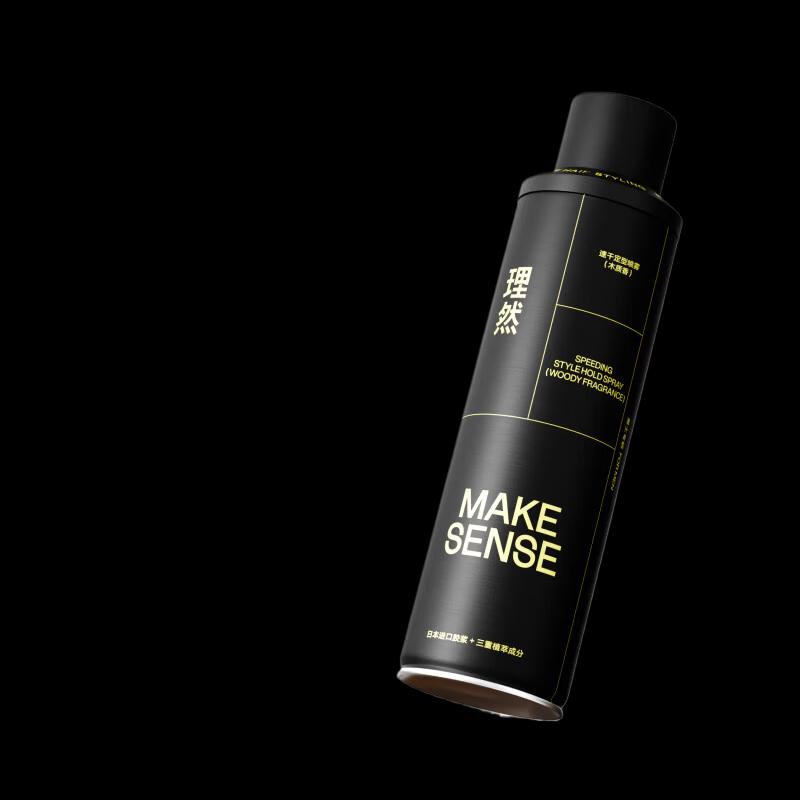 LIRAN Men s Woody Scent Quick-Drying Hair Styling Spray