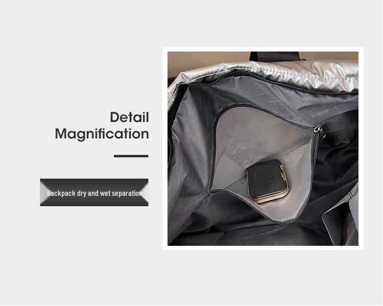 Cross-Border Travel & Sports Duffle: Wet/Dry Separation Yoga, Swim, Single-Shoulder Bag