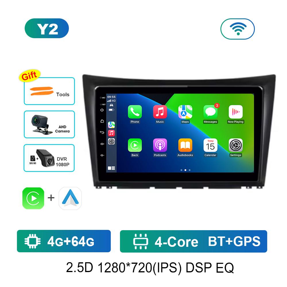 Android System Car Video Multimedia Player for Dongfeng S30 H30 Cross 1 2011 - 2018 Navigation GPS WiFi 4G Bluetooth IPS Screen