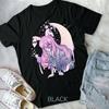 Pastel Goth Half Moon Anime Girl Unisex Form T-shirt Youth T-shirt