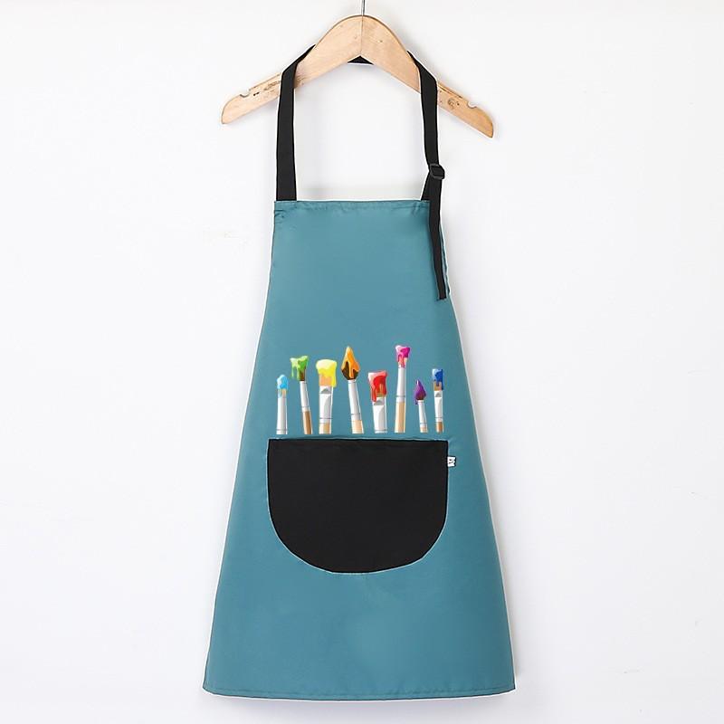 Waterproof Kids' Art Smock Apron for Boys - Kindergarten to Art Students