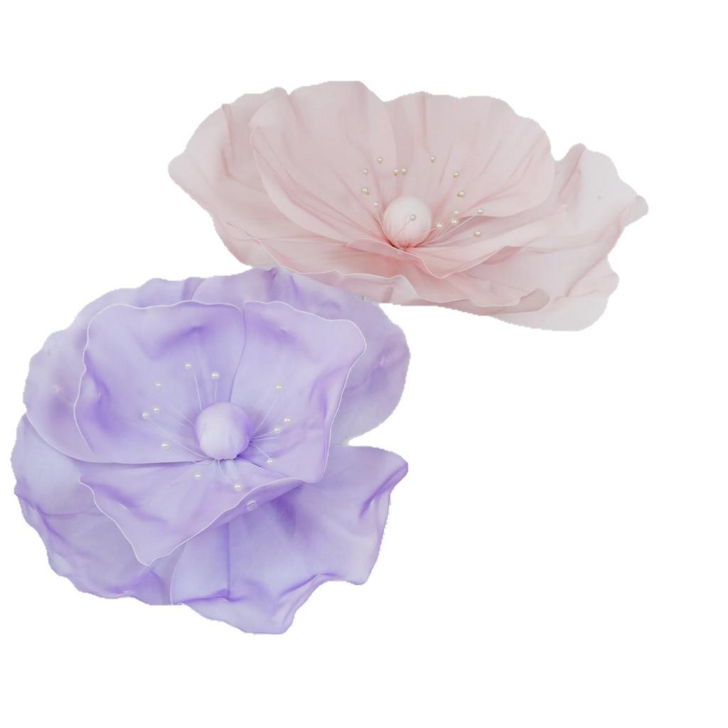 Large Poppy Paper Flower Art Stand for Weddings & Displays