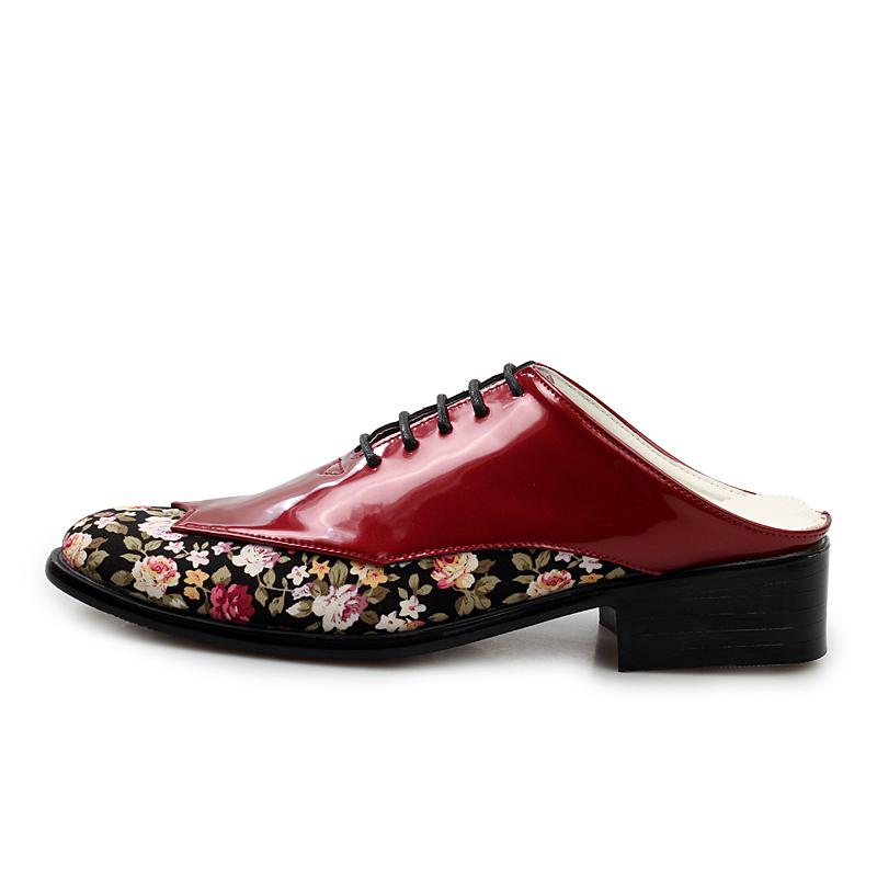 Fashion 2024 British style Green Men's Casual Leather Shoes Fashion Print Formal Oxford Shoes For Men Designer High Heel Dress Shoes Men