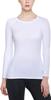 ATHLIO Long Sleeve Compression Round Perfect for and Loungewear in Winter Women's Innerwear, 3-Pack, Neck, Moisture-Wicking, Warm, Fleece-Lined,