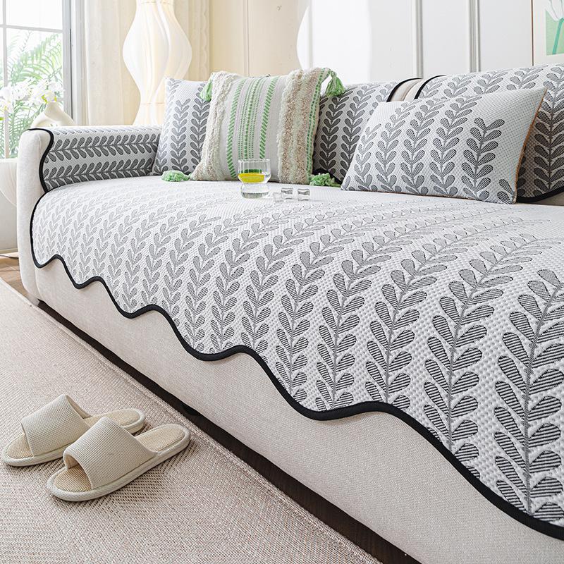 Simple Special-Shaped Sofa Cushion Summer Cool Sofa Cushion One-Piece Combination Sofa Cushion  New Sofa Seat Cushion