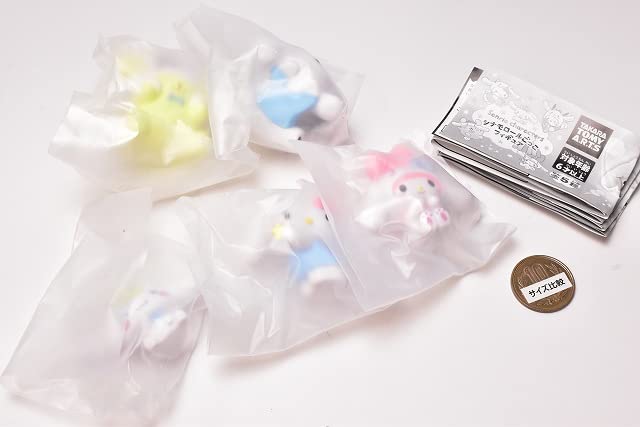 Sanrio Characters Cinnamoroll Pretend Figures of 5 Gachapon Capsule Toy [Set (Full Set)]