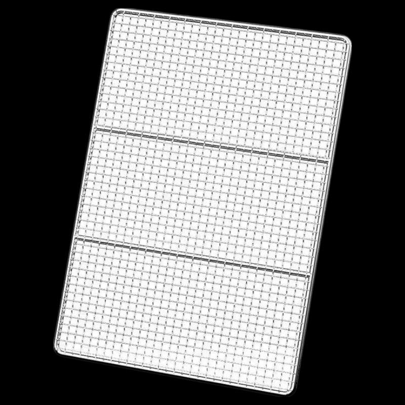 Langxi 304 Stainless Steel Rectangular BBQ Grill Net