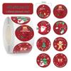 Christmas Sticker & Bookmark Set: Wrapping Paper, DIY Gift Accessories, Decoration, Phone Case Stickers.