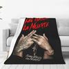 Warm Soft Blanket Picnic Anuel AA Throw Blanket Real Hasta La Muerte Flannel Bedspread Bedroom Colorful Sofa Bed Cover