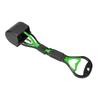 Pet Pooper Scooper Multipurpose Long Handle High Strength Durable Folding Portable Dog Poop Scooper for Outdoor Green