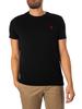 T-shirt - RALPH LAUREN - Slim-fit - Noir - 100% coton - Manches courtes