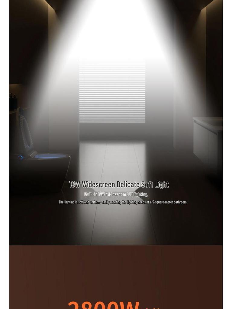 Yuba Smart Ceiling Fan and Heater Combo for Bathroom