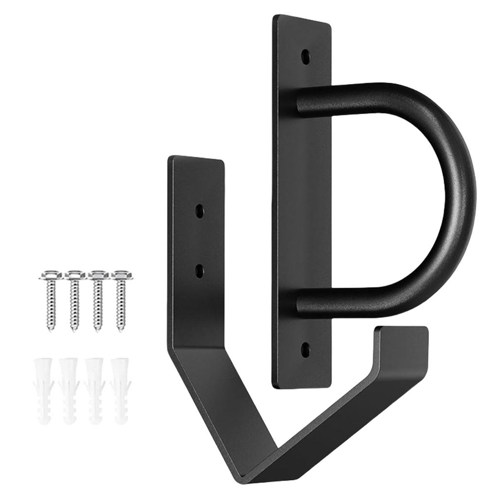 Multipurpose Battle Rope Wall Mount Kit With Anchor And Storage Hook For Home Gym Organization And Space Saving