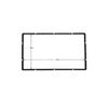 Universal-Double 2-DIN Frame Trim For Car Stereo Radio Fascia Panel DVD Player