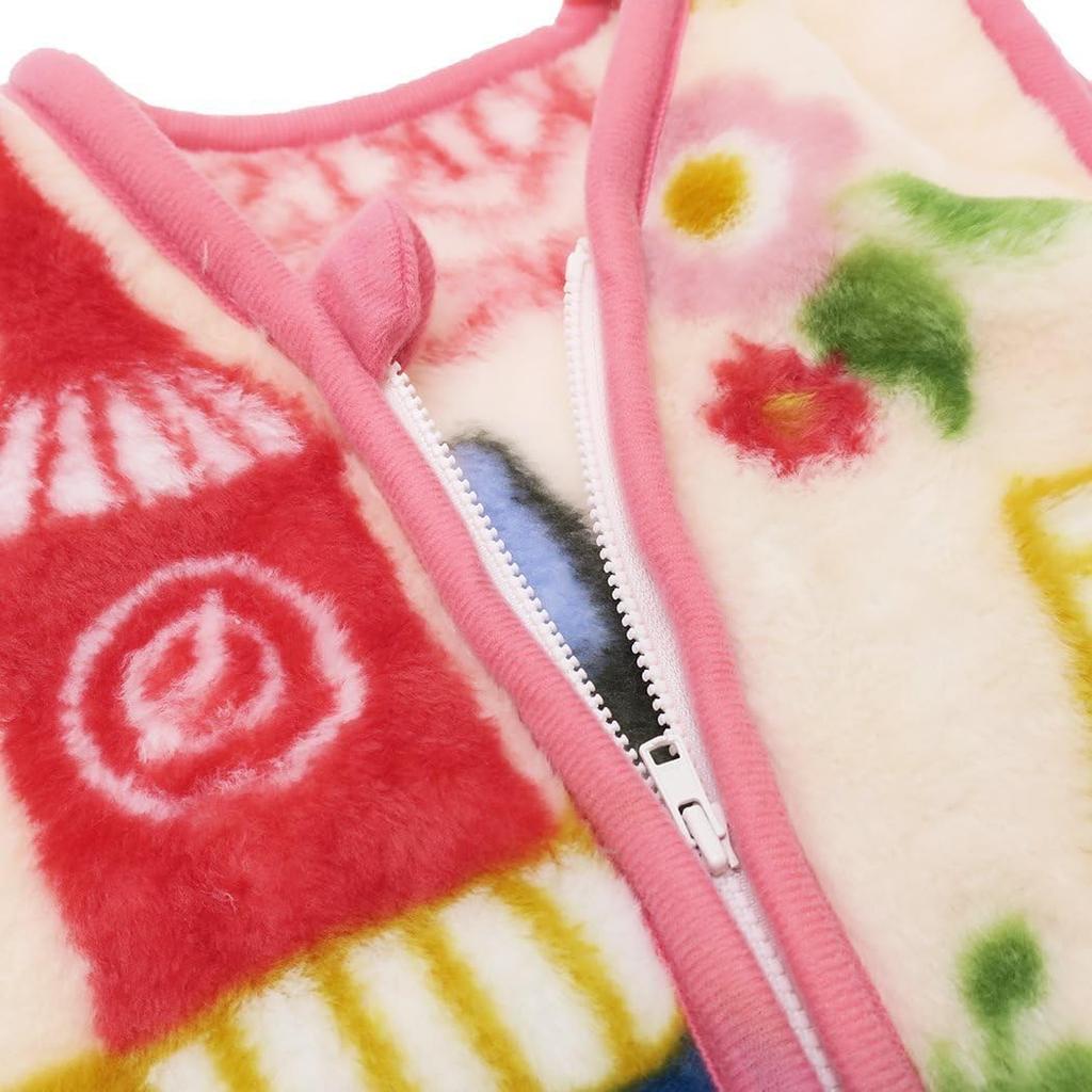 Marushin Studio Ghibli Delivery for Flower and H50 x Cold Weather 1125007300 Sleeper, "Kiki's Service" Jiji, Children, Walk, W35cm, Cute, Fluffy,