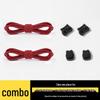 No-Tie Elastic Shoelaces for Slip-On Shoes - Unisex Sports Laces, One Pair