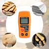 Digital Display Wood Moisture Tester Large LCD Screen Two Pins Probe Wood Moisture Meter Accurate Reading Wall Moisture Detector