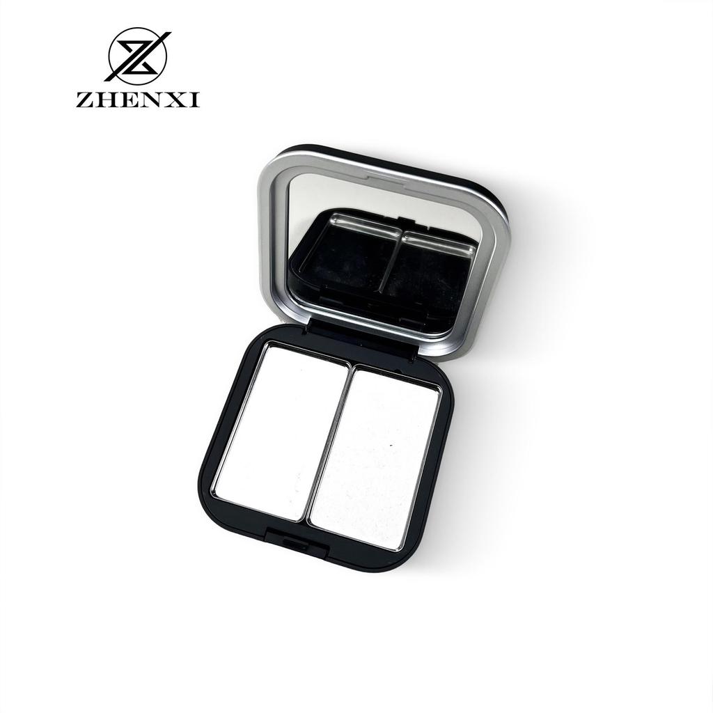 MUFL Magnetic Multi-Color Eyeshadow & Blush Compact with Replaceable Powder and Portable Sub-Packaging