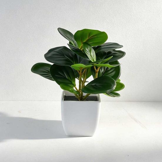 Desktop Ornament Home Decor Ring Plastic Green 1 Pc