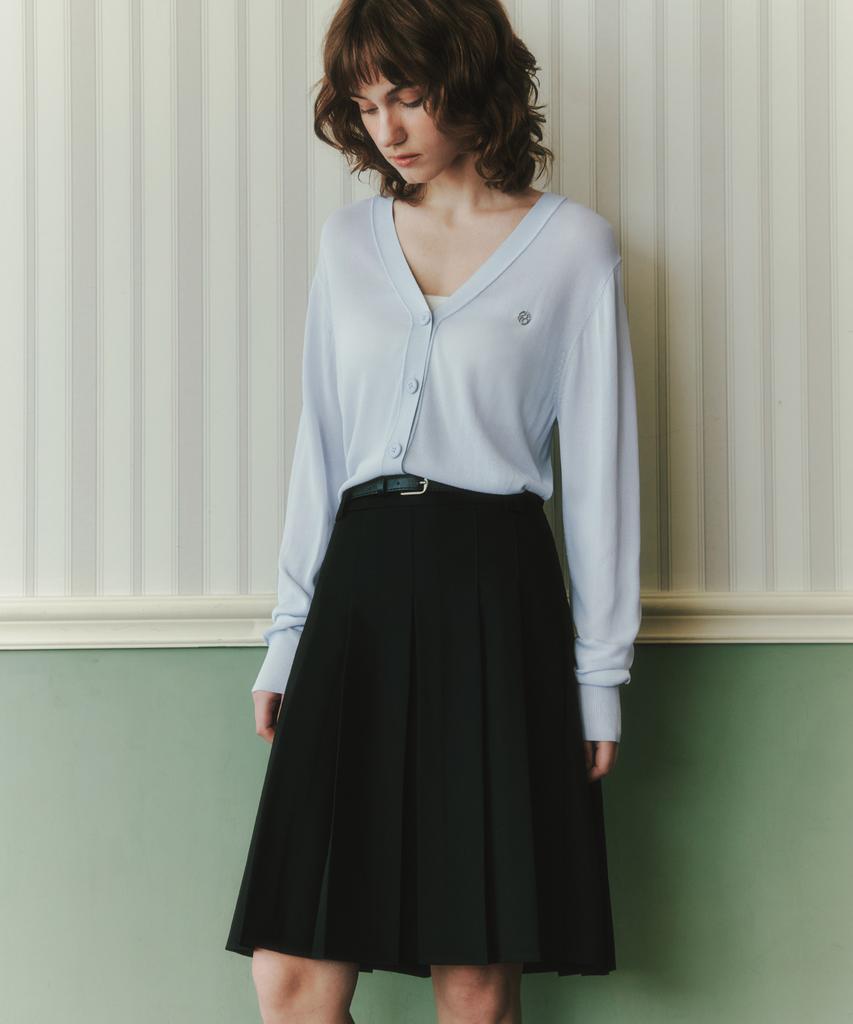 Zero Street [2Type] Midi Pleated Skirt