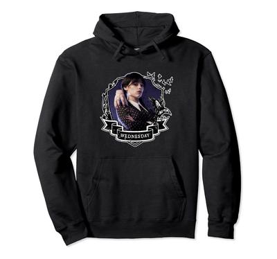 Wednesday Series Nevermore Frame Wednesday Hoodie