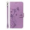 Suitable for Samsung S24FE phone case, S25/S24Ultra embossed apricot blossom tree protective case, A56 with hand strap