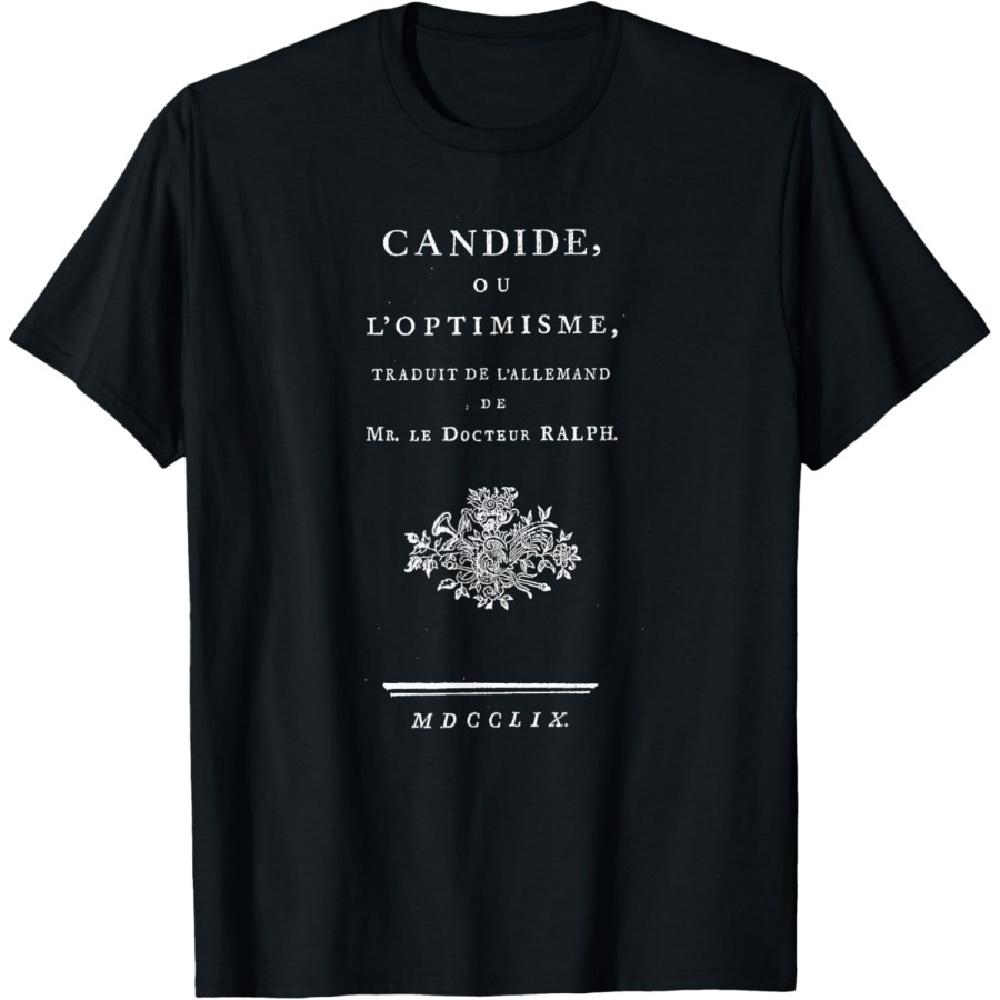 

Candide or Optimism Voltaire Title Page T-Shirt XXXXXL чёрный