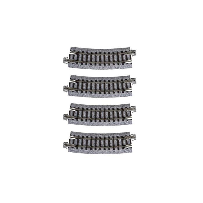 KATO N Gauge Curved Track R282-15 (4 Pieces) 20-111