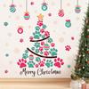 Christmas Decorations Holiday Party Decoration Window Stickers Pvc Static Stickers Window Decorations