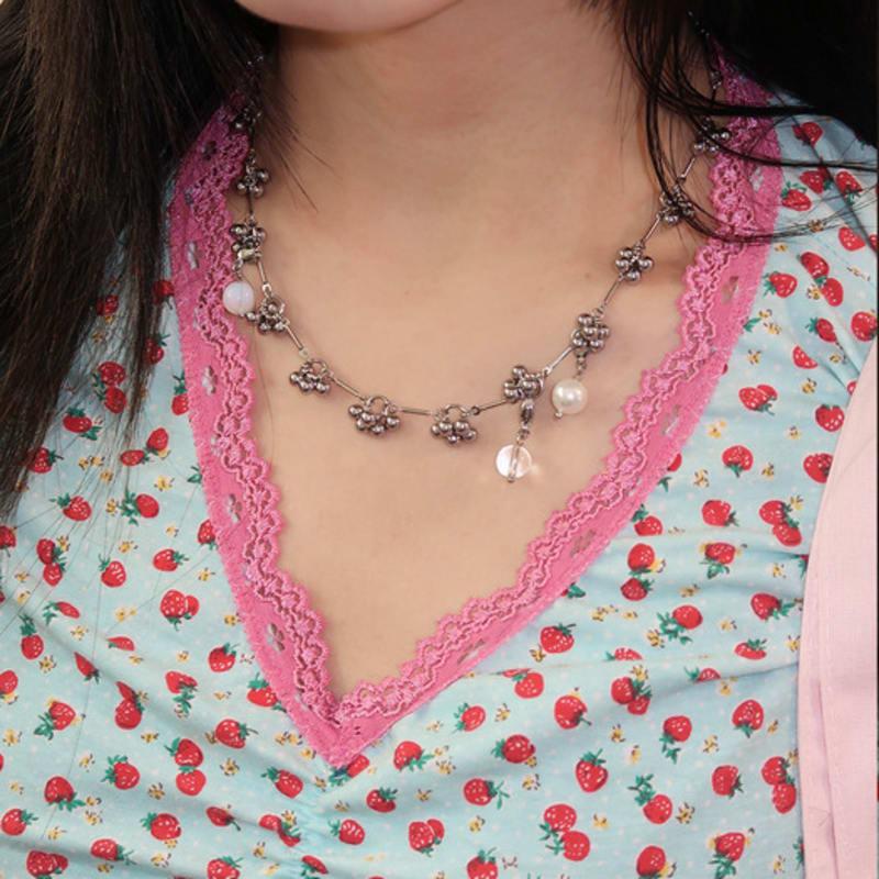 Cozywaveclub BALL SERIES CHAIN NECKLACE 01