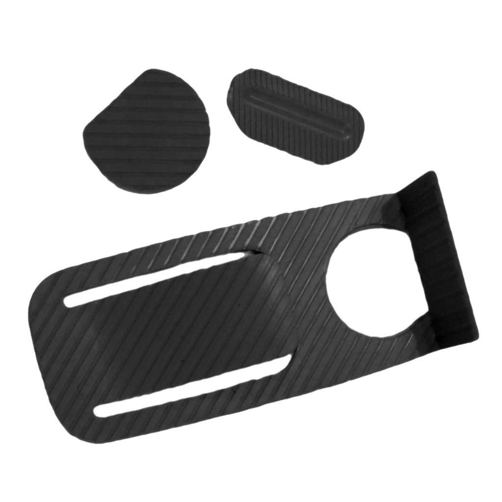 Opritoare de ușă din plastic anti-coliziune antiderapante decorative pană opritor de ușă reținător de ușă spate ușor de instalat