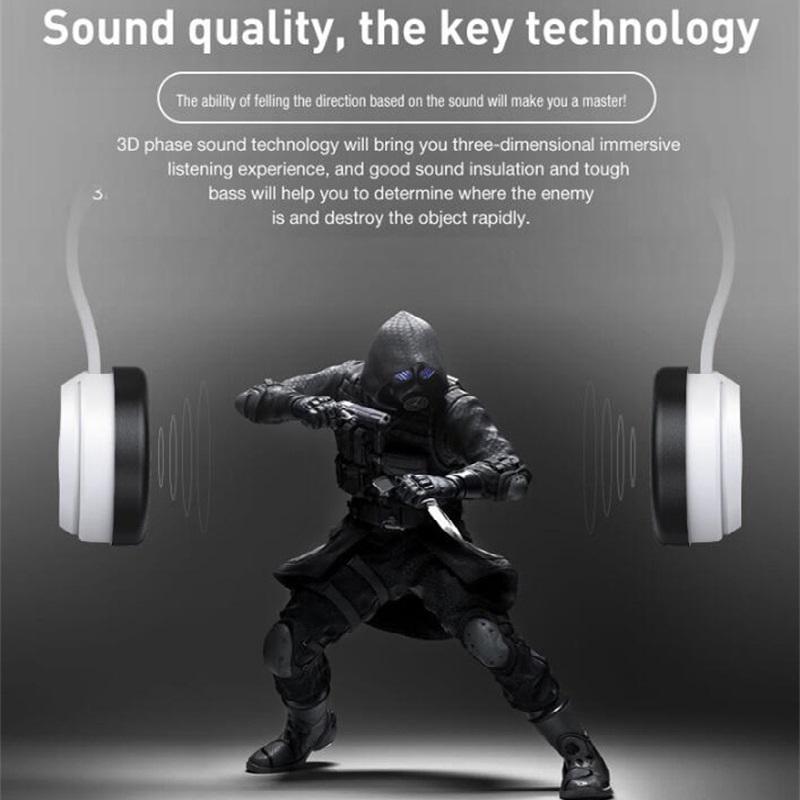 VR 3D Glasses, Head-Mounted for Smartphones, Anti-Blue Light Lenses, Immersive Video Games
