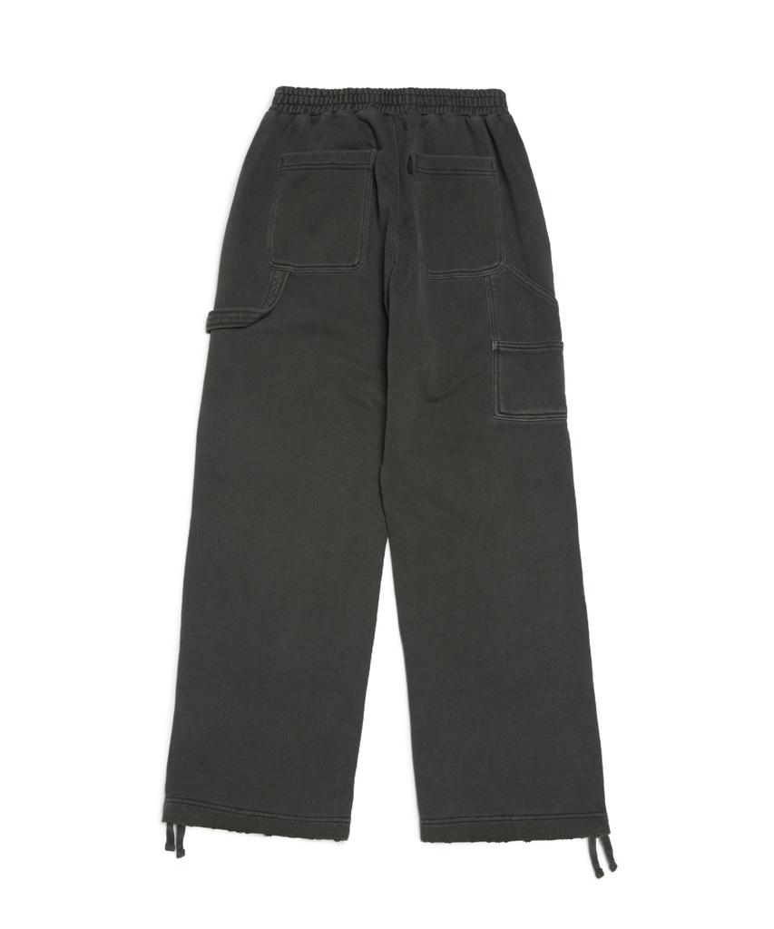 MARK GONZALES Distressed Pigment Sweatpants - Black