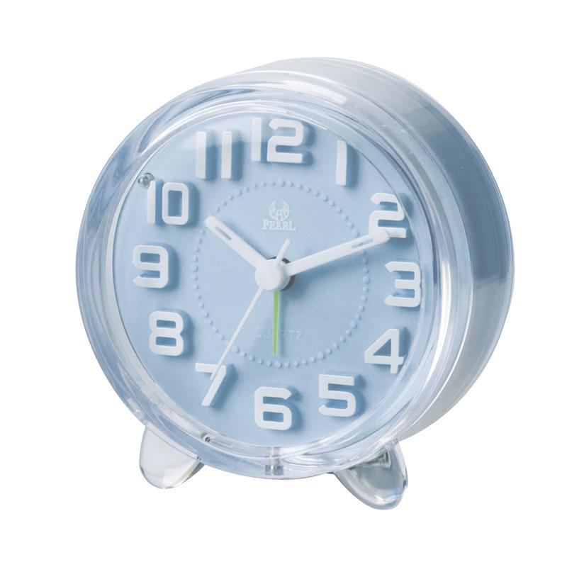 Student Children's Alarm Clock Small Alarm Clock Crystal Clock American Desktop Desk Clock Cartoon Quartz Clock Silent
