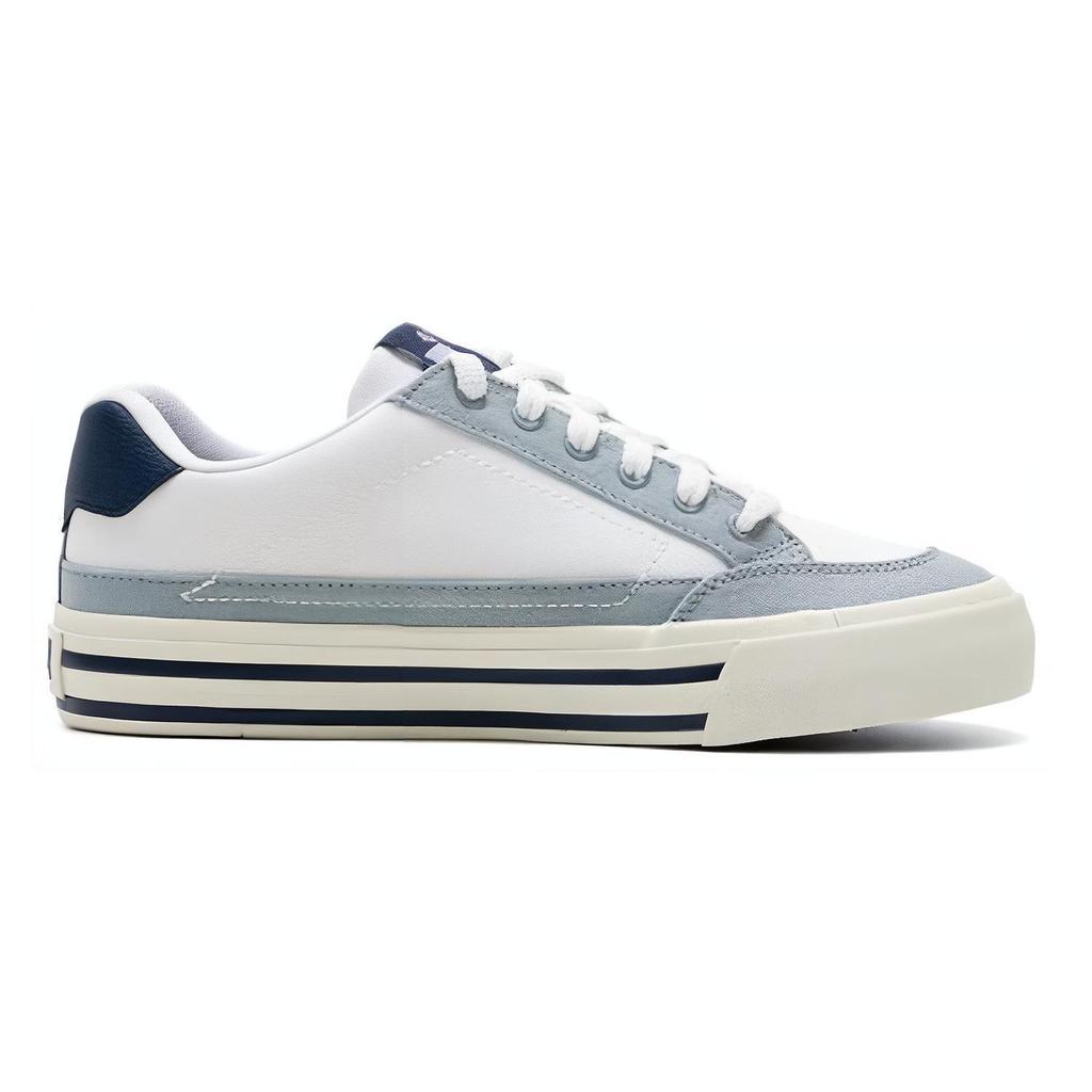 PUMA Court Classic Vulc 395020-05 White Blue Unisex Retro Tennis Casual Sneakers