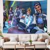 TOP Cool Popular FPS OOverwatch 2 Gaming Tapestry Popular Room Decoration Wall Tapestry Art Room Home Decor Wall Art Decor