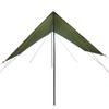 VidaXL Olive Green Camping Tarp 438x376x212 Cm Waterproof, Tarp, Waterproof Tarp, Lightweight Camping Tarp, Tarp 4009606