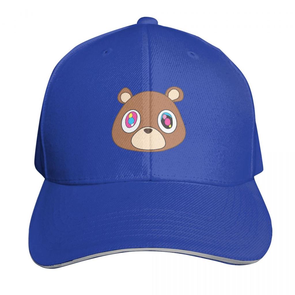Kanye West Bear Baseball Cap dad hat Hat Baseball Cap party Hat Anime Caps Women Unisexs