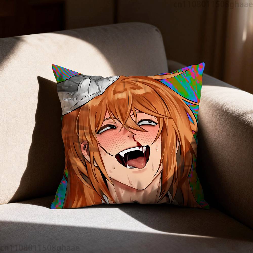 RRanfren Anime Pillow Case Pillow Case Living Room Sofa Cushion Cover Suitable For Home Bedroom Room Decoration