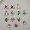 Bee Vintage Alloy Bee Glass Rhinestone Buckle Flower Plate Shoes And Clothing Ornament Bracelet Pendant Ornament