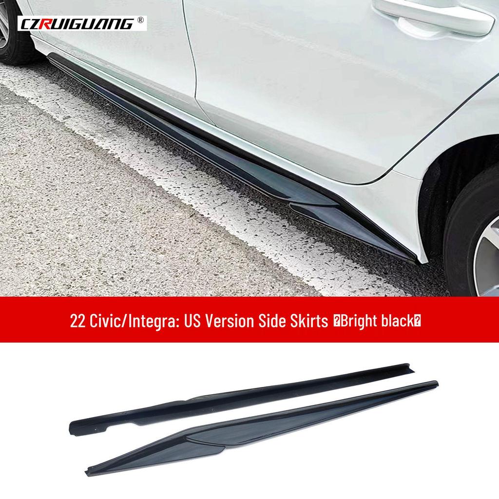 Honda Integra/Civic Front Lip, Rear Spoiler, Side Skirts, Rear Lip, Louvers, and Exhaust Tips Body Kit