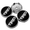 4Pcs 56mm 60mm Car Wheel Center Covers Tire Hub Caps Emblem Stickers For Toyota TRD GR SPORT Avensis Prius Rav4 Auris Yaris Aygo
