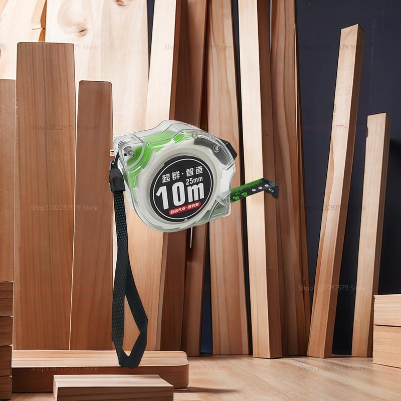 5m7.5m10m High Precision Laser Inkjet CodingBox Self Locking Tape Measure Fluorescent Wide Rulerfor Construction and DIYProjects