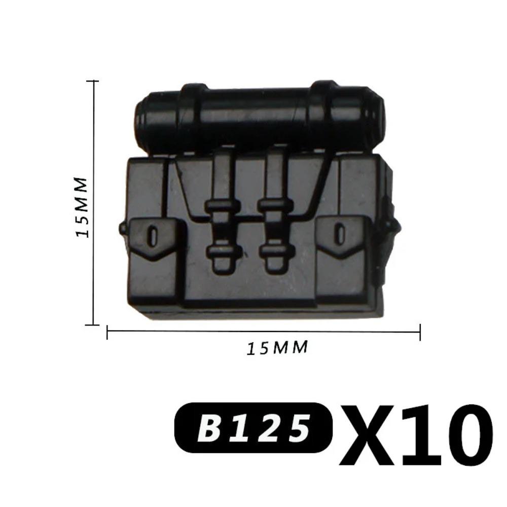 Military Building Blocks MOC Star Movie Characters Solider Figures War Mini Bricks Weapons Accessories Guns Cloak Axe Armor