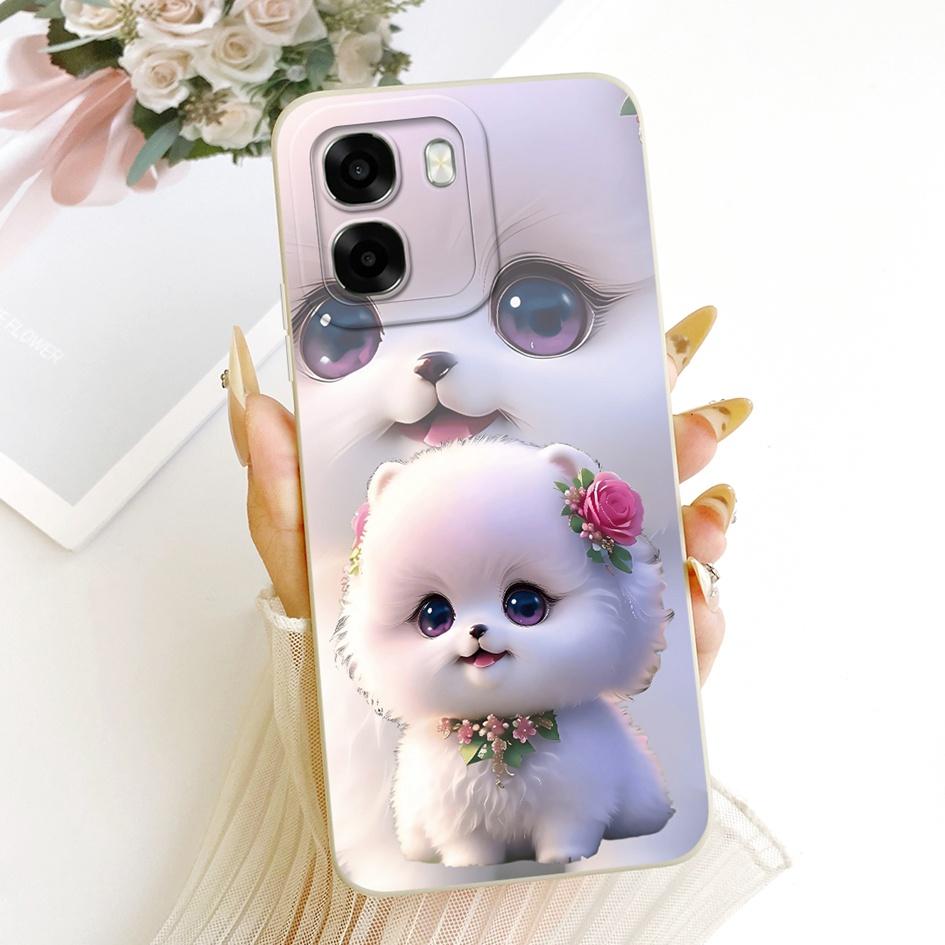 For OPPO A6x Case CPH2783 Fashion Sunset Painted Soft Liquid Silicone Phone Cover For OPPO A6t Pro OPPOA6t 4G CPH2853 Back Cases
