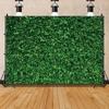 Bannière de fond de fête feuille verte - convient pour les anniversaires, les fêtes, les célébrations, plusieurs tailles au choix