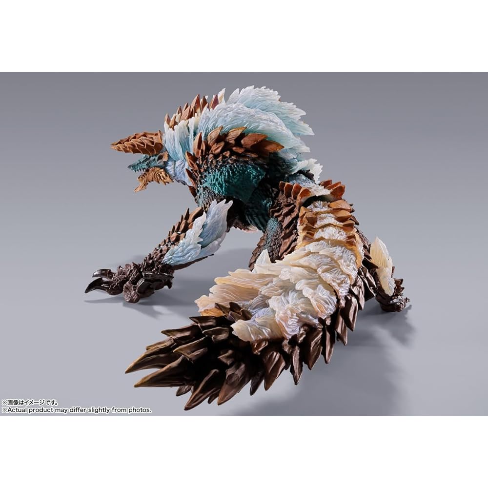 TAMASHII NATIONS S.H.MonsterArts Monster Hunter Zinogre 20th Anniversary Edition 285mm PVC ABS Action Figure