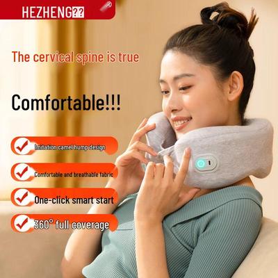 HEZHENG U-shaped Neck Massager Pillow CN Plug (adapter Included)