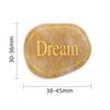 Inspirational Stones Highly Polished Natural River Rock Faith Stone DIY Rocks for Engraved Inspirational Polished Garden Stones